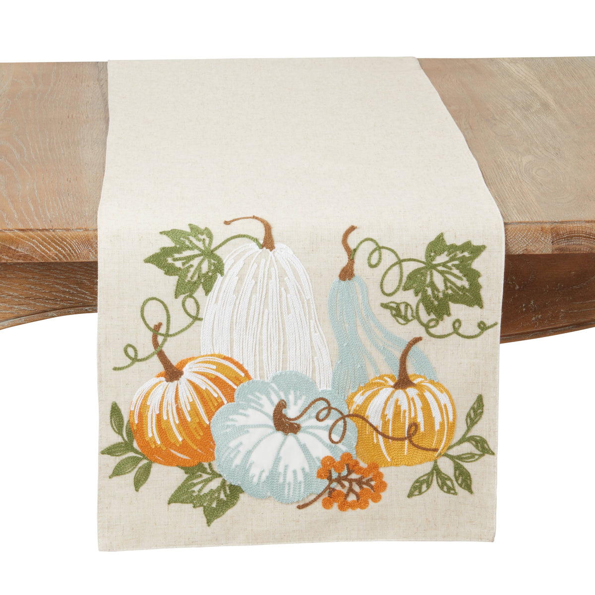 Harvest Pumpkin Table Runner