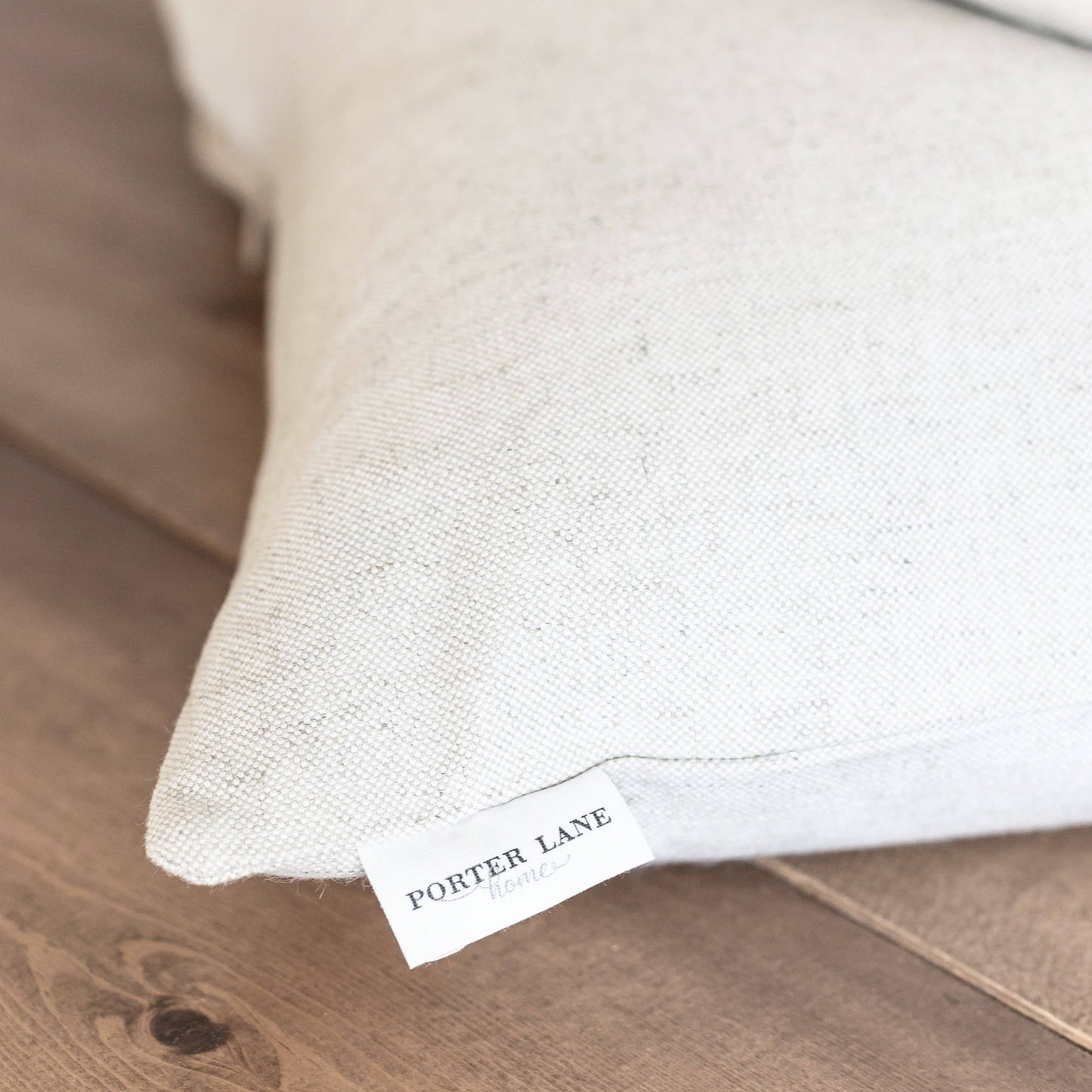 Beach House Pillow Cover: Natural / 16" x 26"