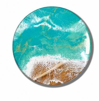 Round Resin Wall Art
