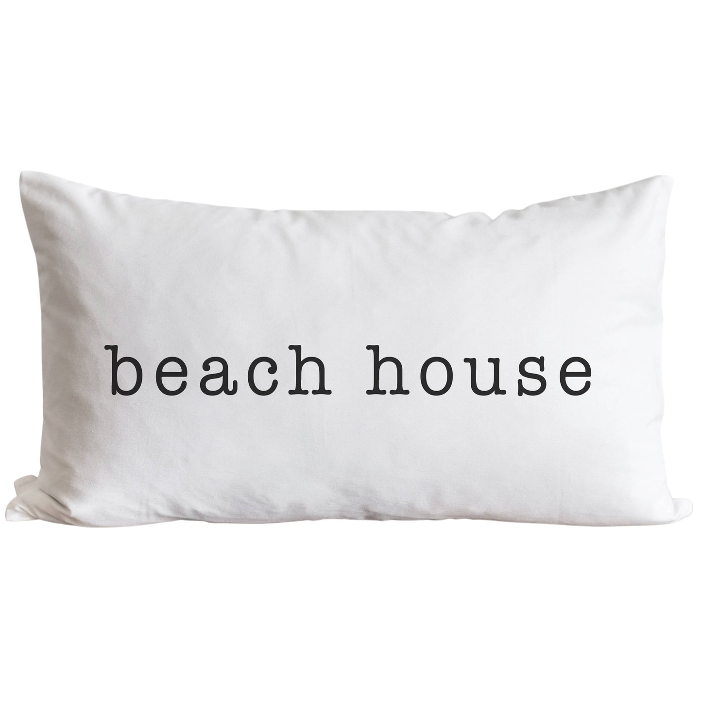 Beach House Pillow Cover: Natural / 16" x 26"