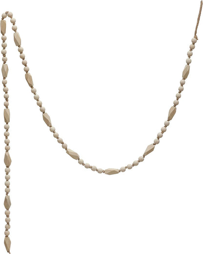 Paulownia Wood Bead Garland