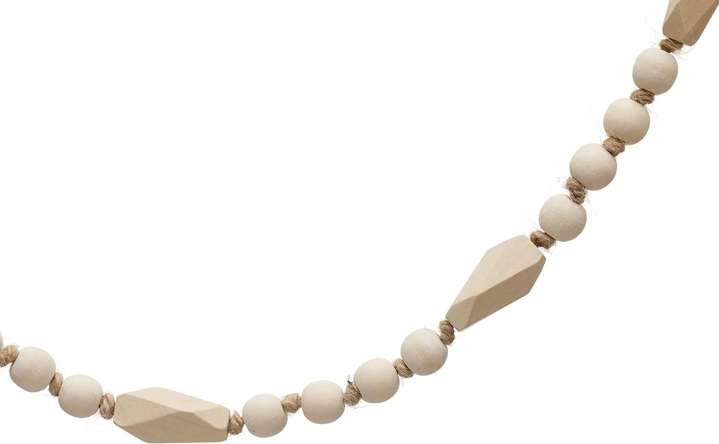Paulownia Wood Bead Garland