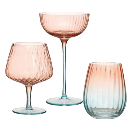 Two-Tone Wine Glasses