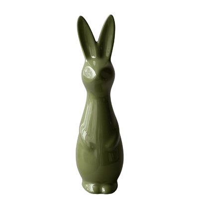 Green Ceramic Bunny Set