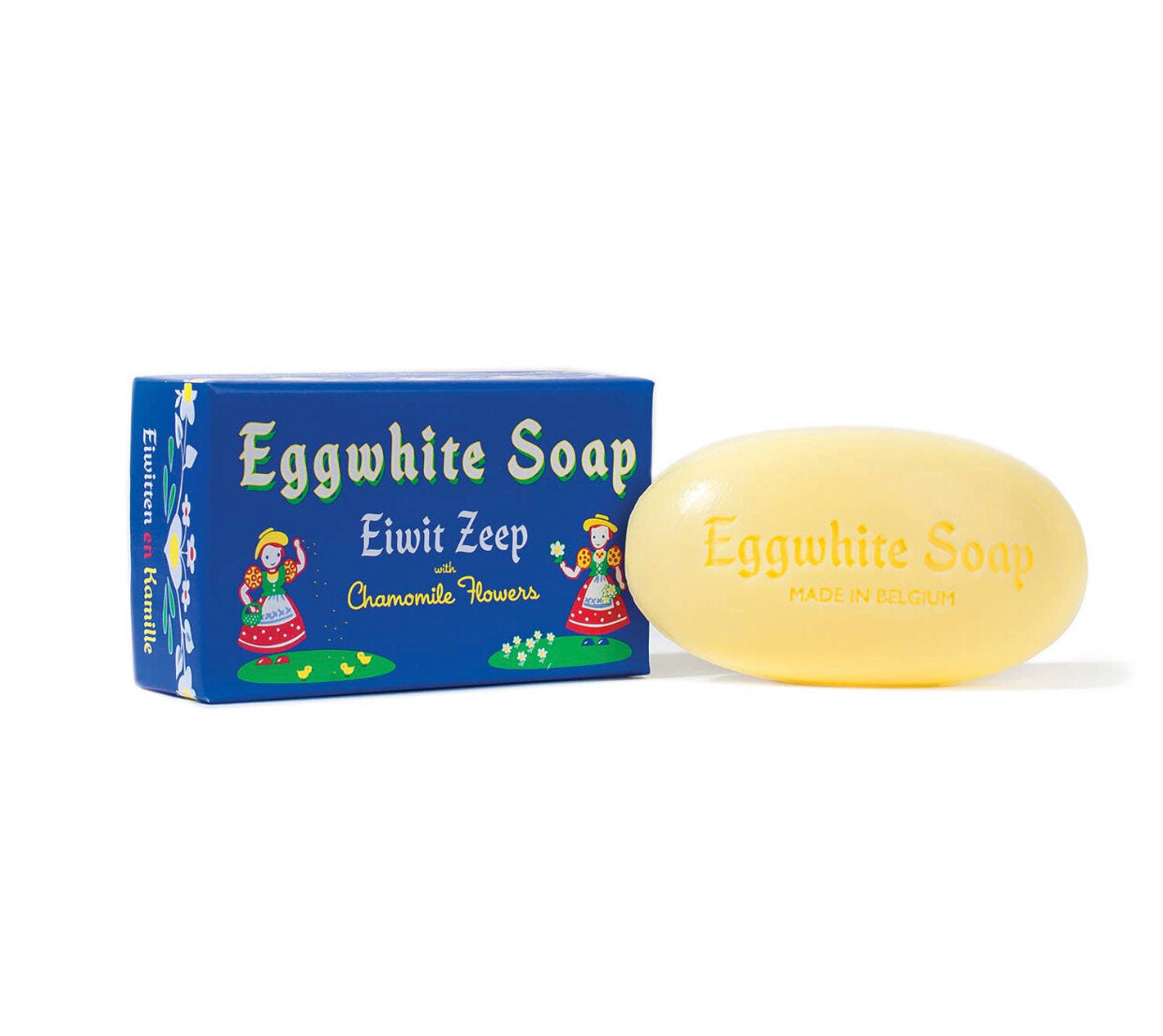 Eggwhite and Chamomile Flower Facial Soap