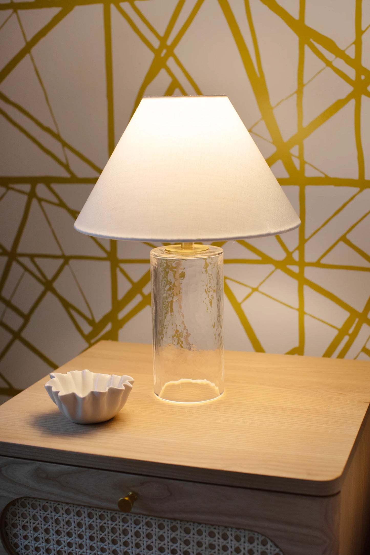 Glass Table lamp