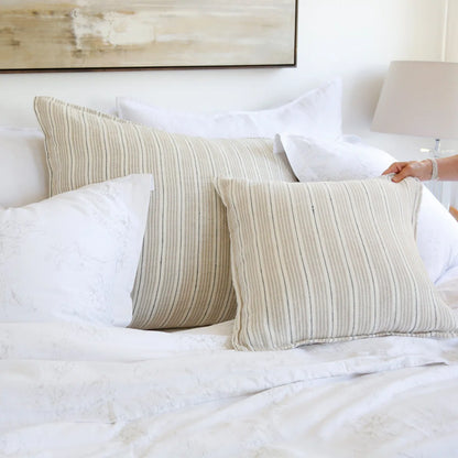 Pillow-Newport,  Natural & Midnight