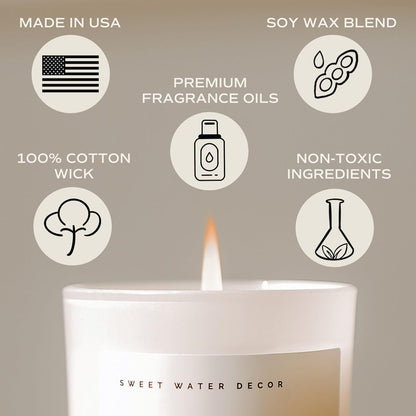 Warm and Cozy Soy Candle