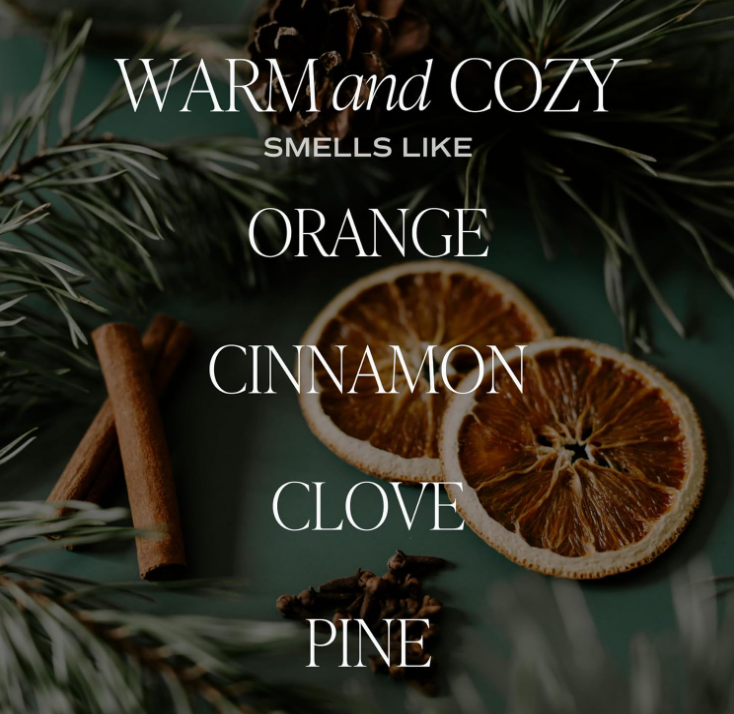 Warm and Cozy Soy Candle