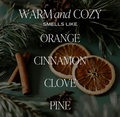 Warm and Cozy Soy Candle