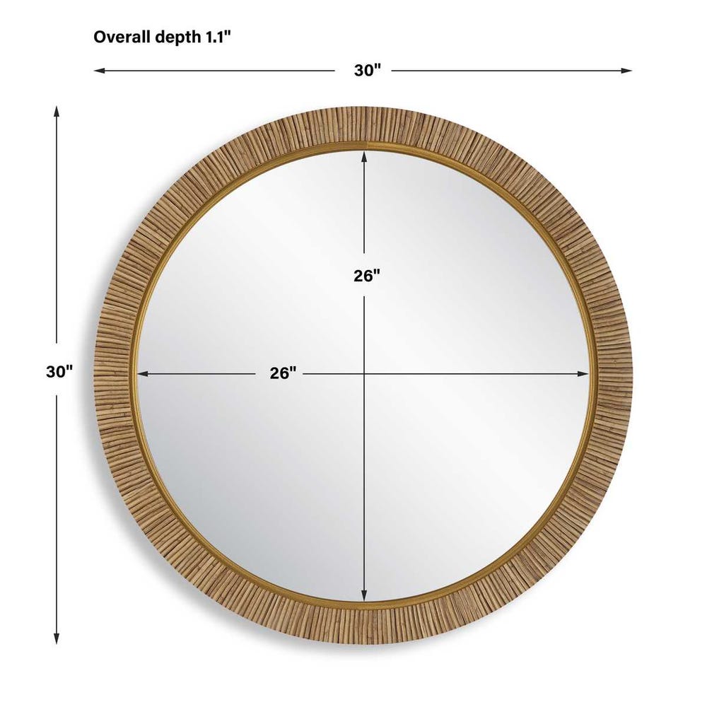 Ariana Rounded Mirror
