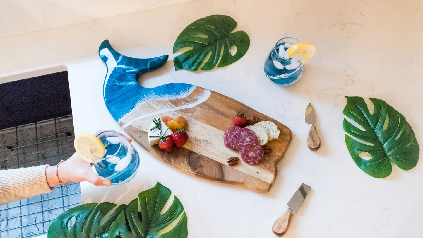 Whale Resin Cheeseboard