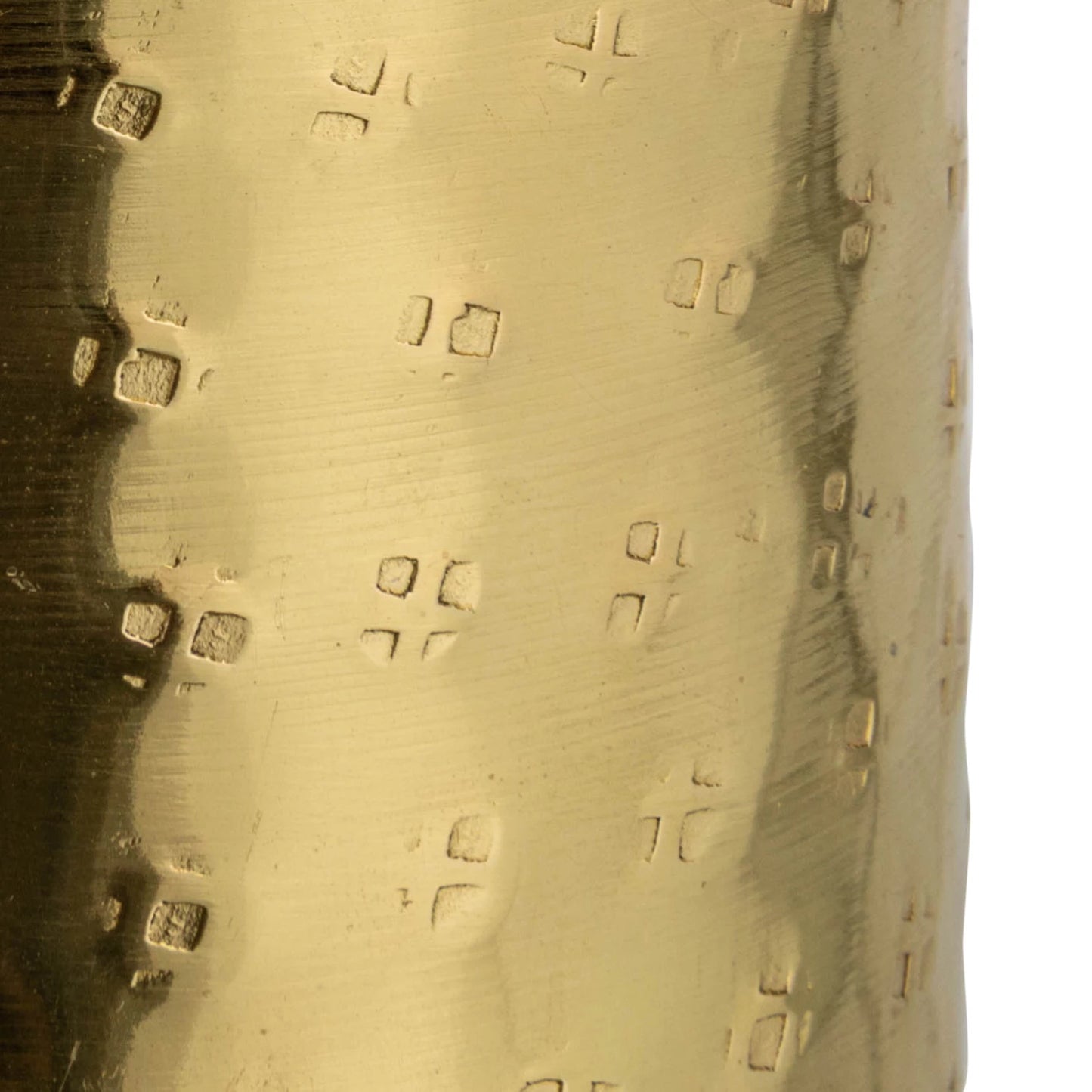 Antique Gold  Hammered Taper Holders