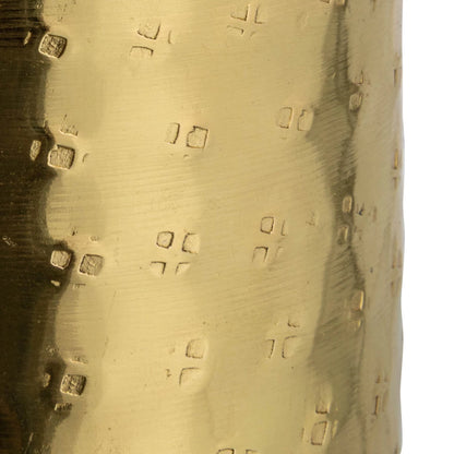 Antique Gold  Hammered Taper Holders