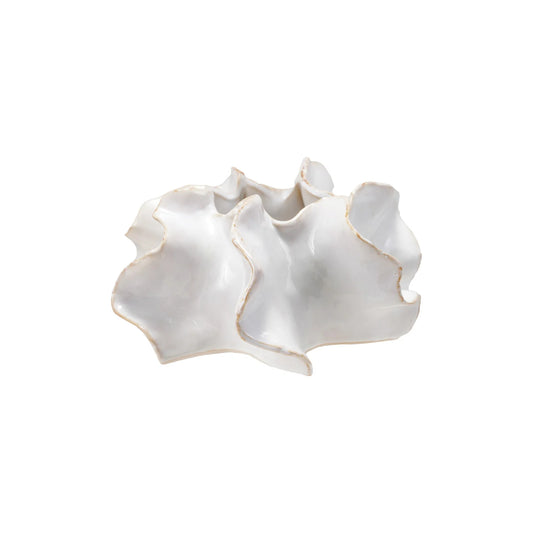 Organic Shaped Stoneware Planter