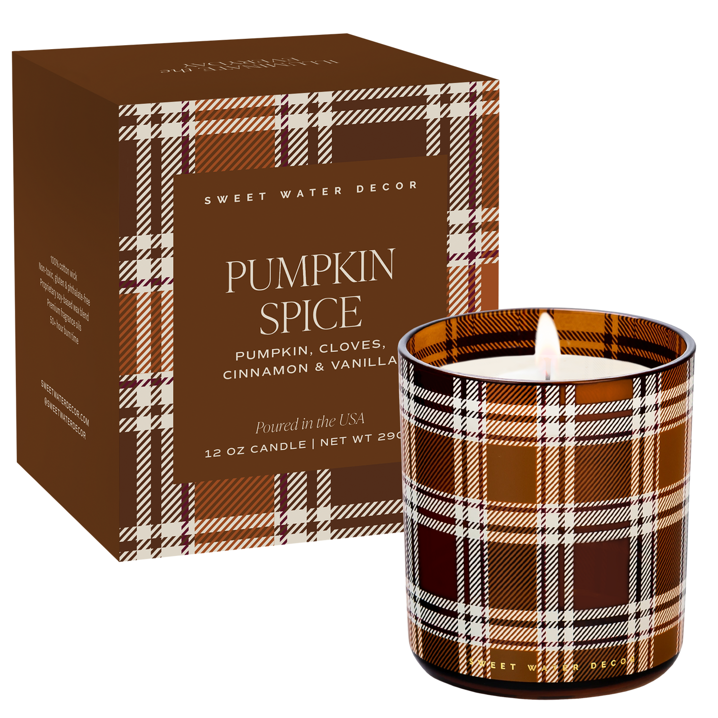 Pumpkin Spice Boxed Soy Candle