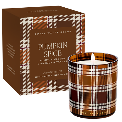 Pumpkin Spice Boxed Soy Candle