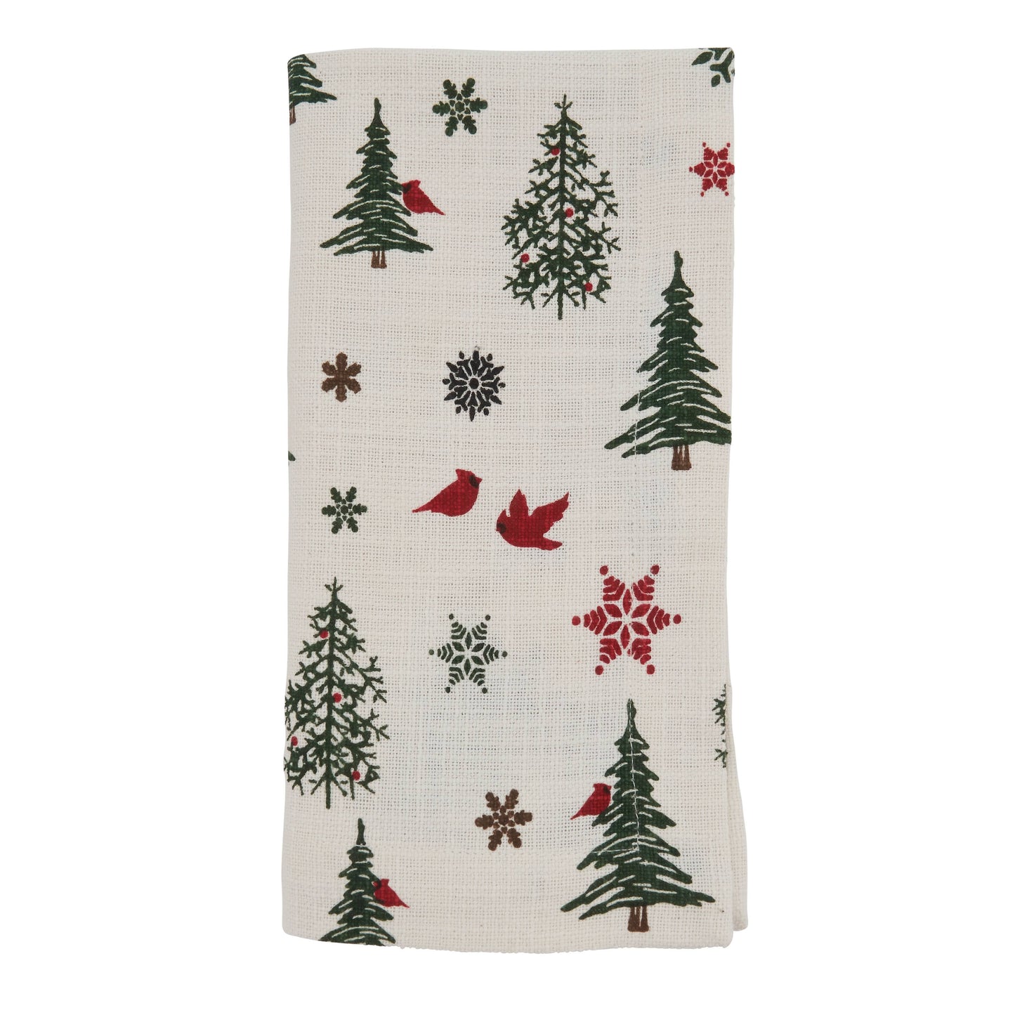 Christmas Tree Napkin: Ivory / 20" Set of 4