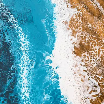 Resin Surfboard Charcuterie Board