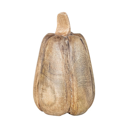 Carved Wood Pumpkin (2 style)