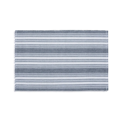 Black Stripe Woven  Placemat