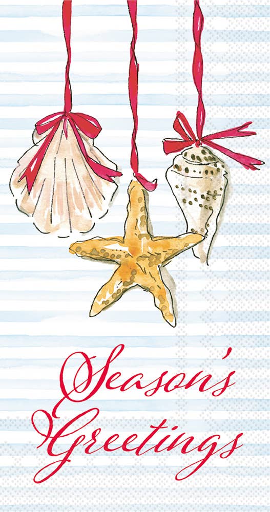 'Seasons Greetings' Guest Towels