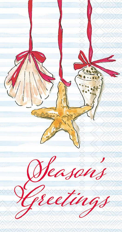 'Seasons Greetings' Guest Towels