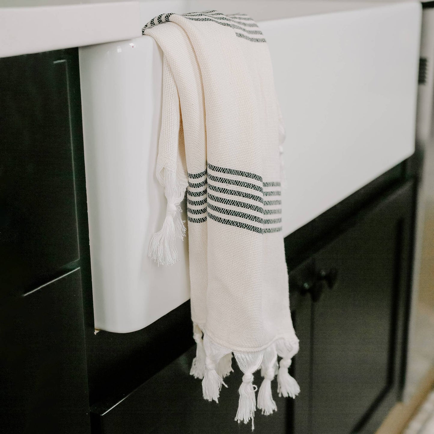 Multi Stripe Turkish Cotton Hand Towel