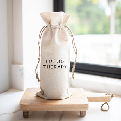 'Liquid Therapy' Wine Bag