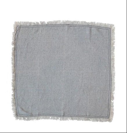 Napkin linen blend w/Fringe