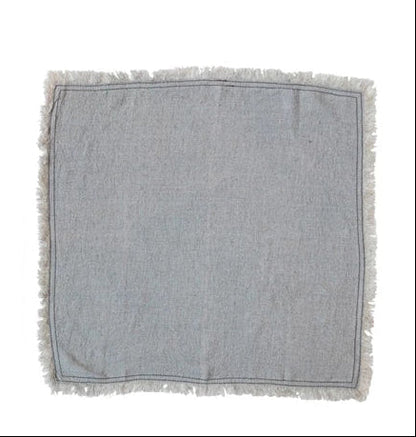 Napkin linen blend w/Fringe