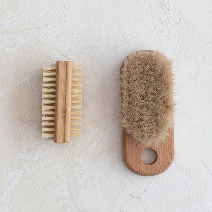 Bamboo Double Sided Brush