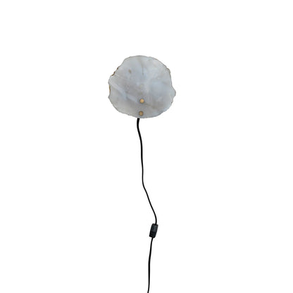 Agate & Metal Wall Lamp