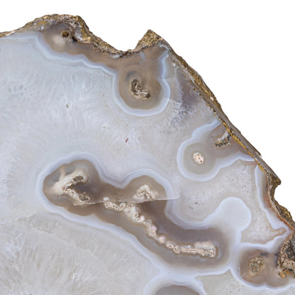 Agate & Metal Wall Lamp