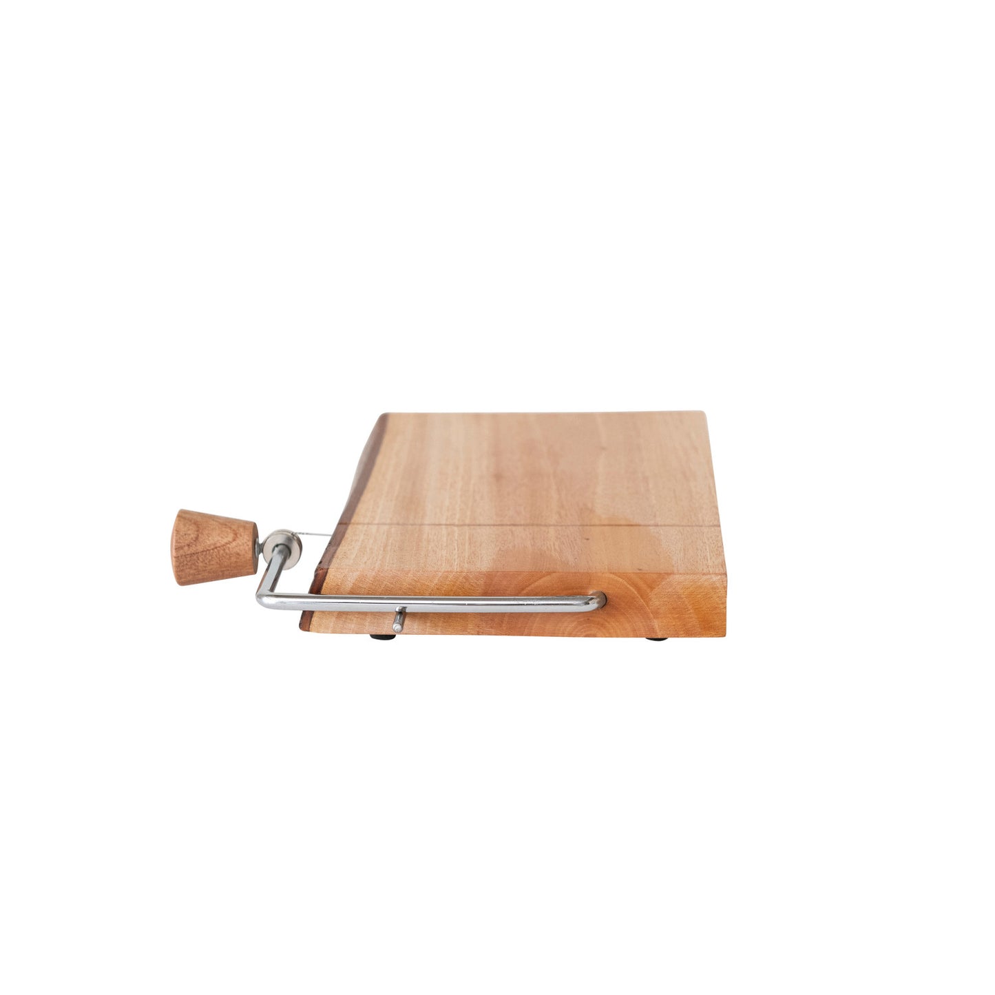 Wood Cheese Slicer w/ Bark Edge