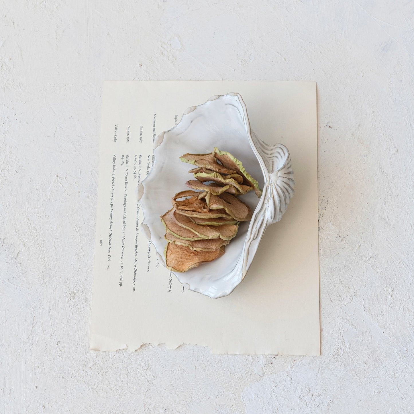 Fan Shaped Shell Dish