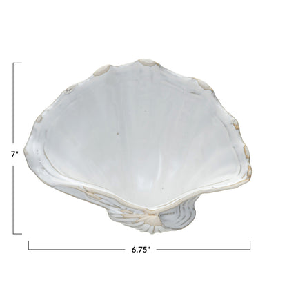 Fan Shaped Shell Dish