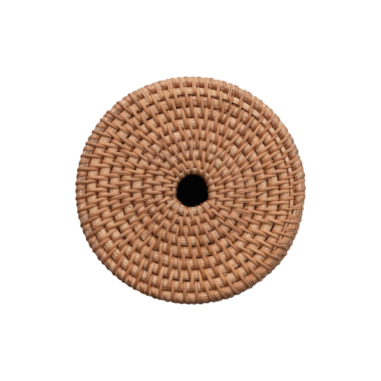 Rattan Toilet Paper Storage w/ Lid