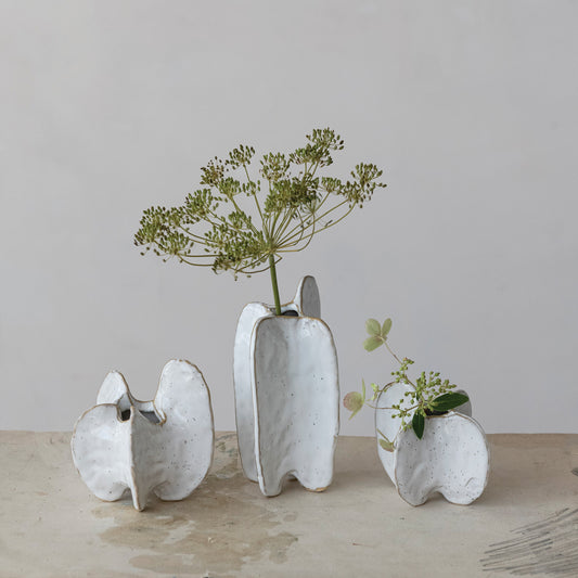 Organic Shaped Vase s/3