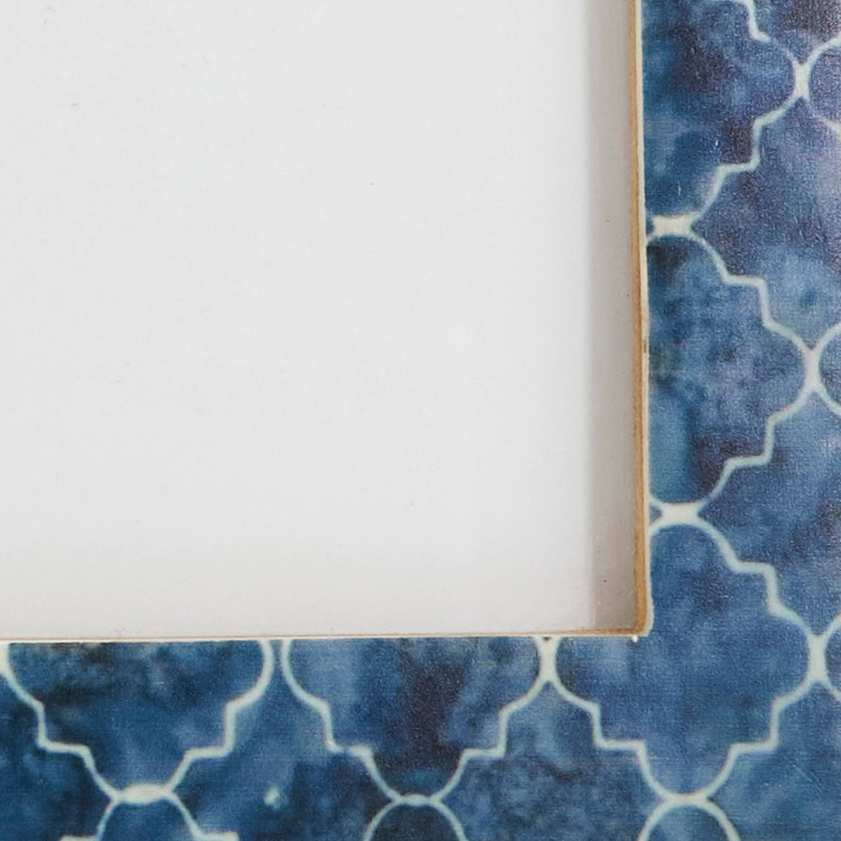 Blue Mosaic Photo Frame