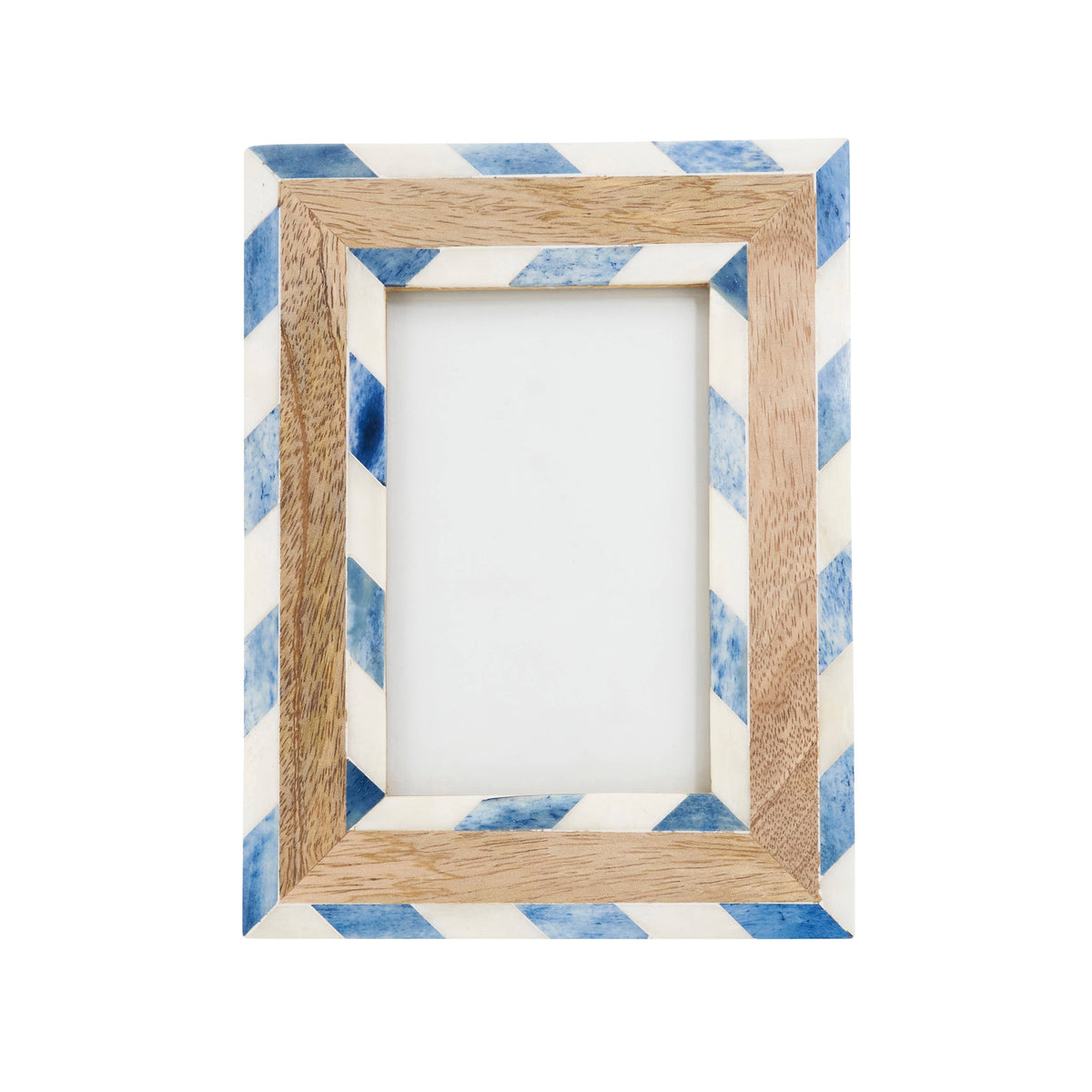Chevron and Wood Photo Frame