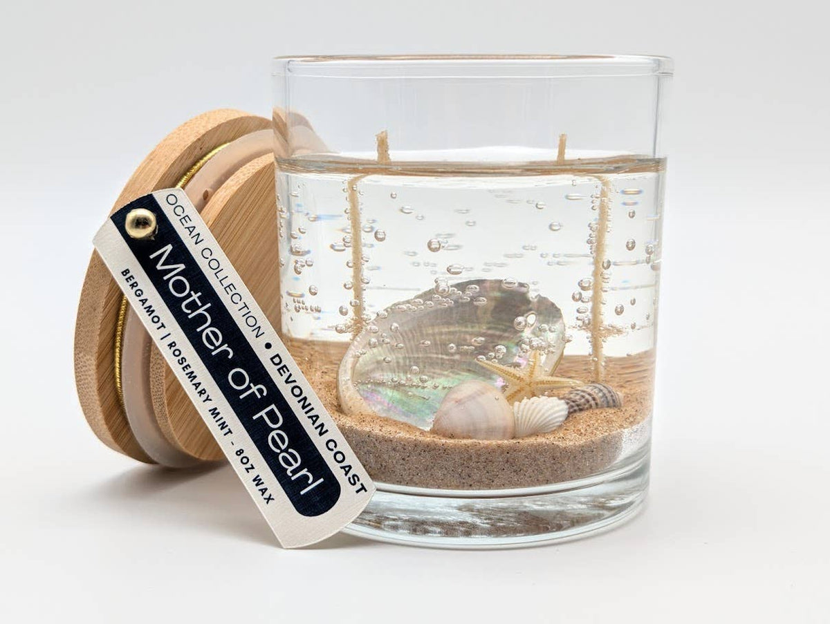 Mother of Pearl Gel Candle