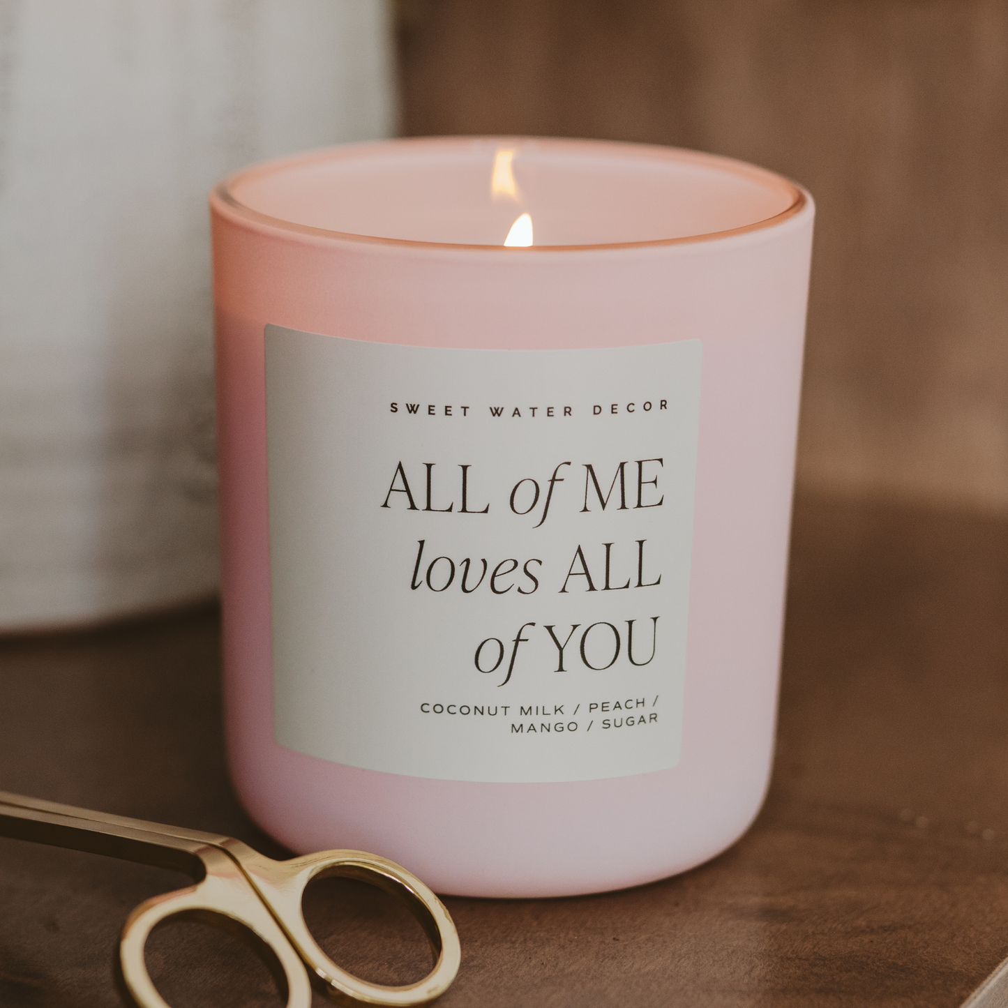 All of Me Loves All of You Candle