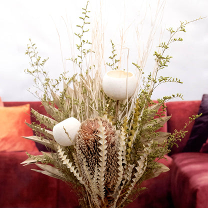 Dried Bouquet Banksia & Palm