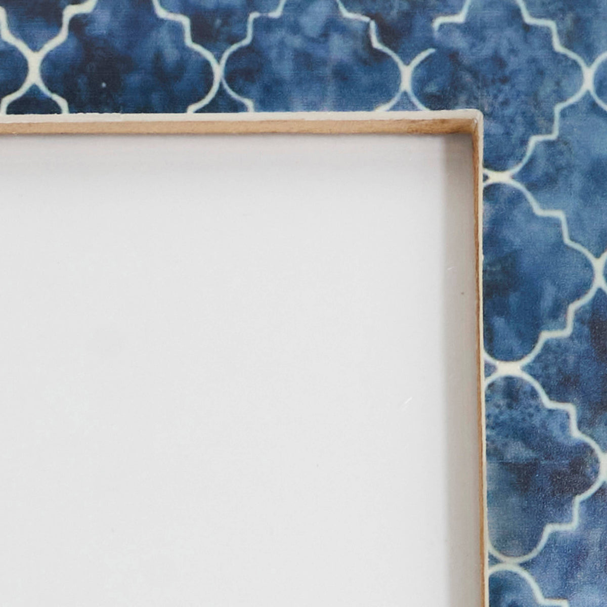 Blue Mosaic Photo Frame