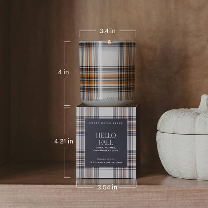 Hello Fall Soy Candle