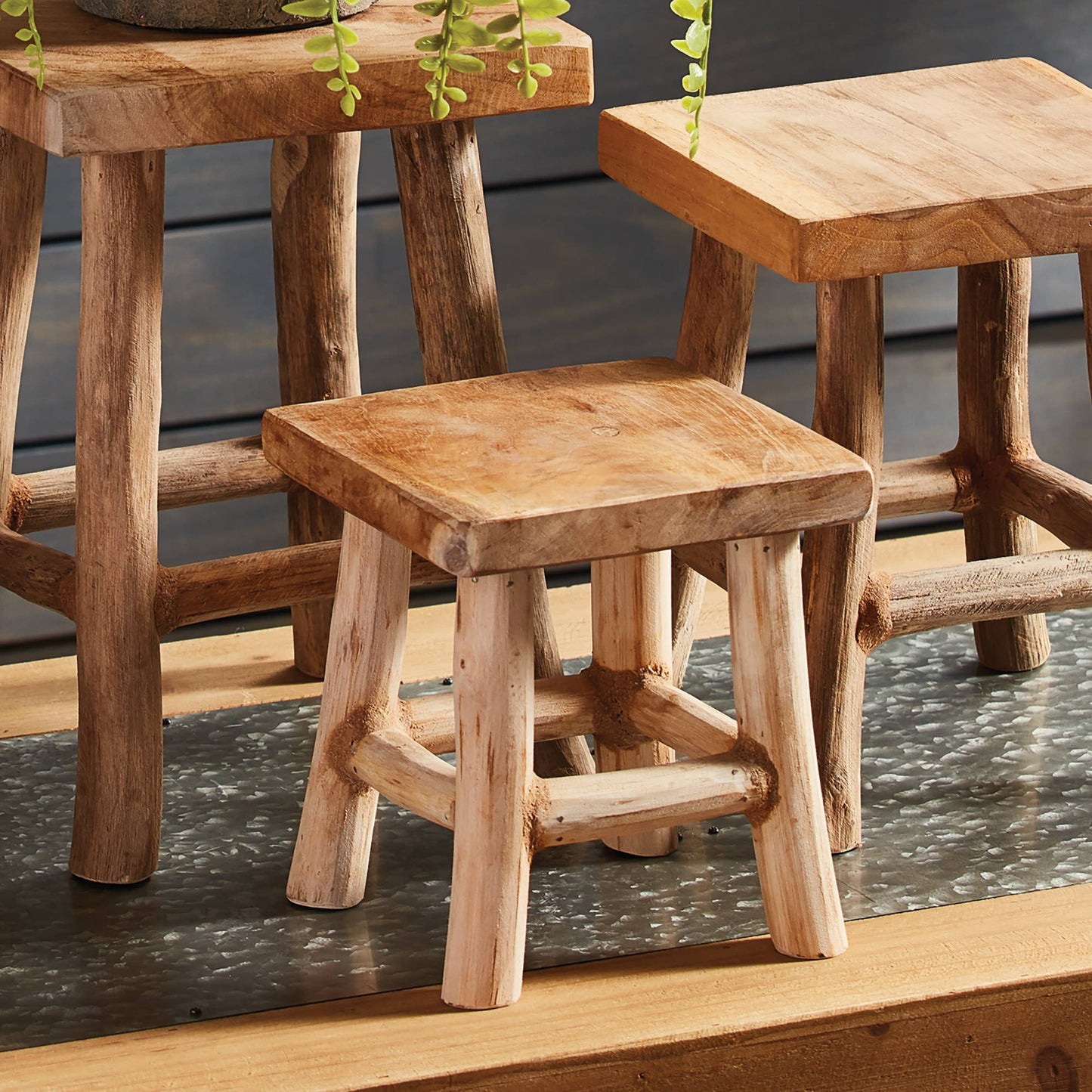 Teak Stand