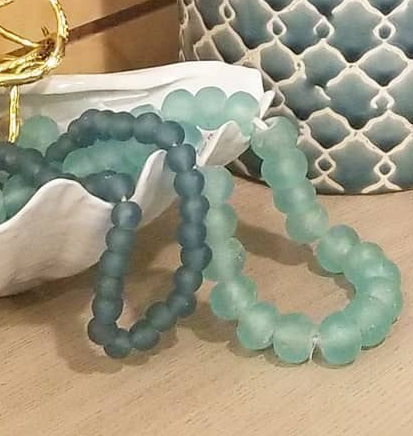 Glass Beads - Light aqua