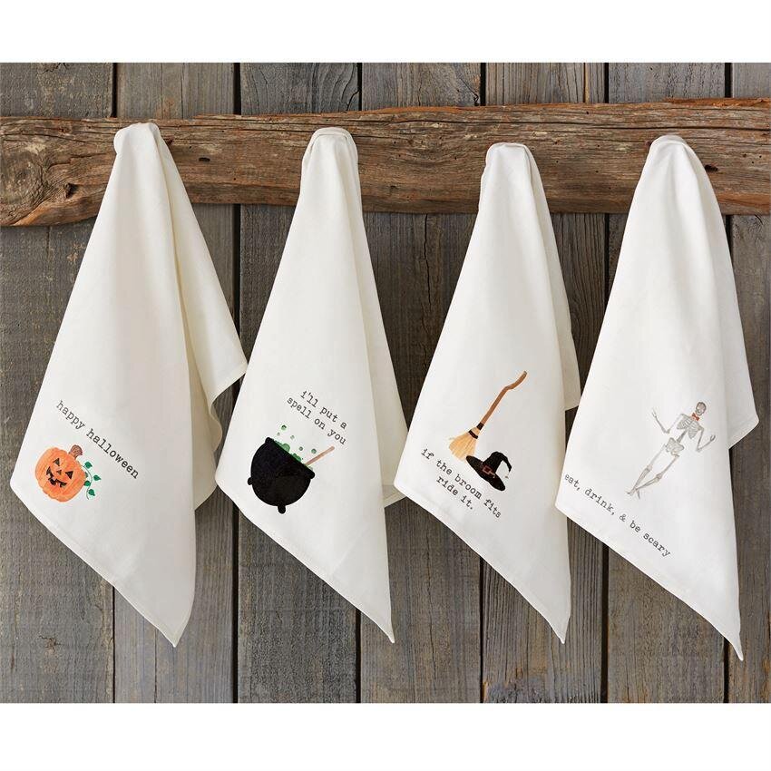 Halloween Tea Towels