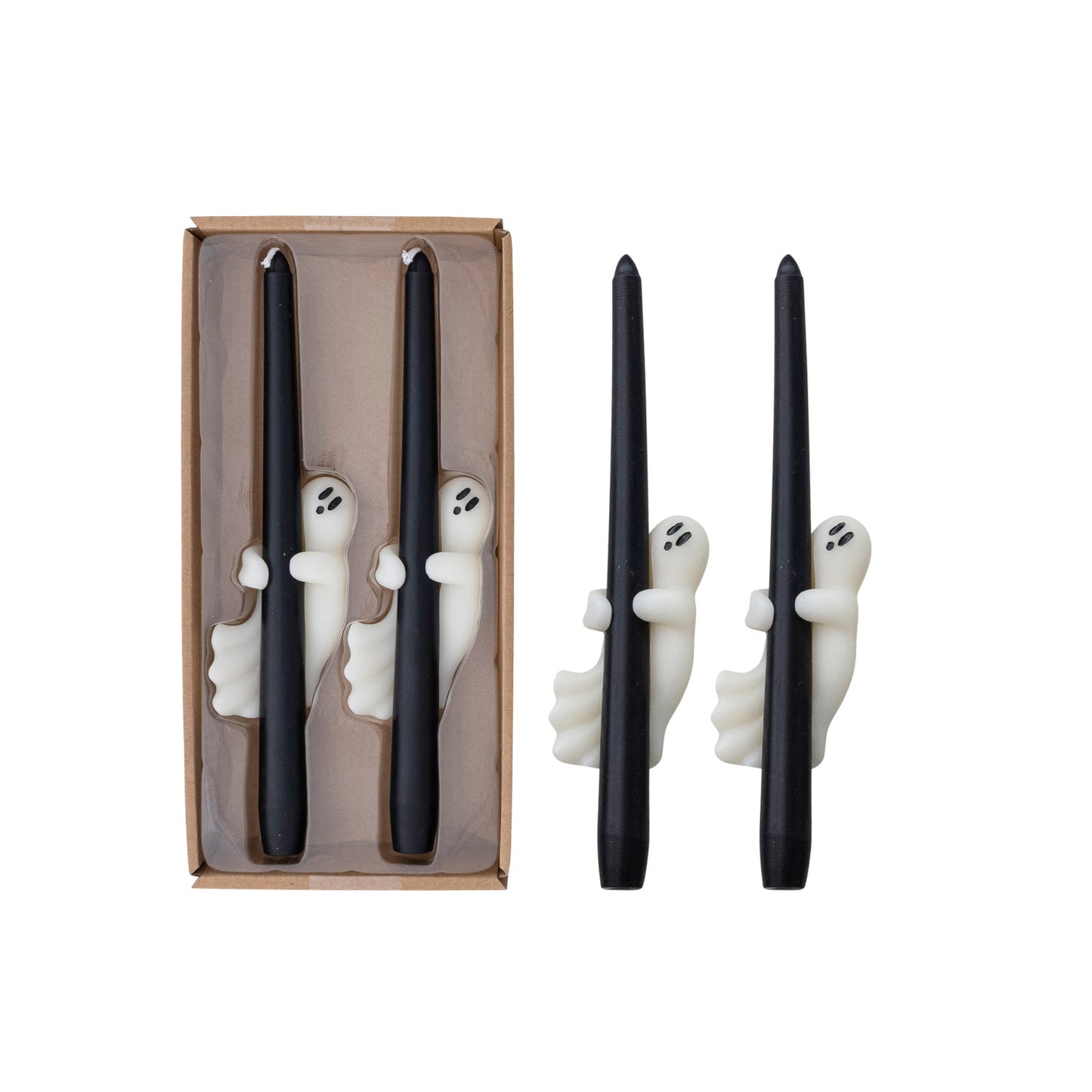 Taper Candles with Ghost Set/2